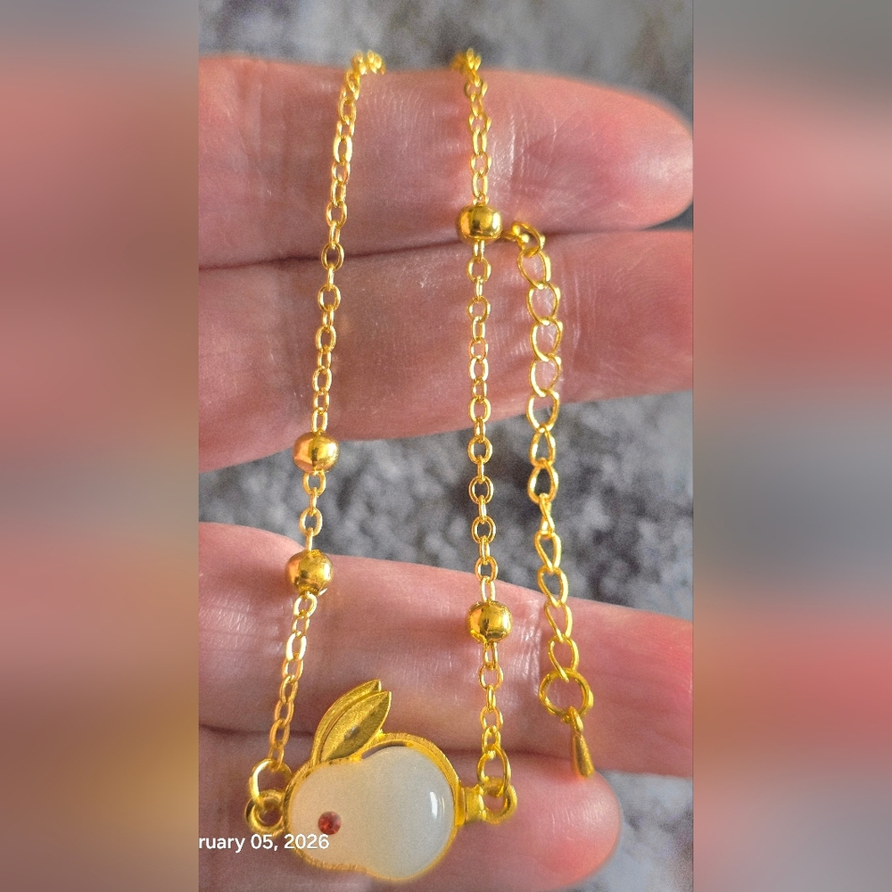 Jade Rabbit Bracelet